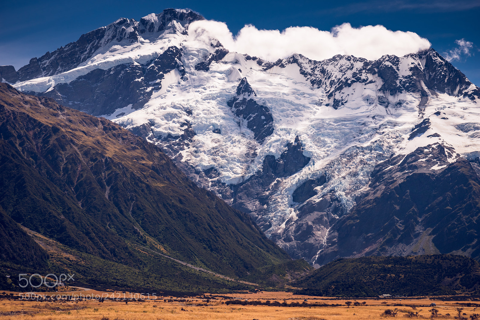 Pentax K-1 sample photo. New zealand aoraki mt photography