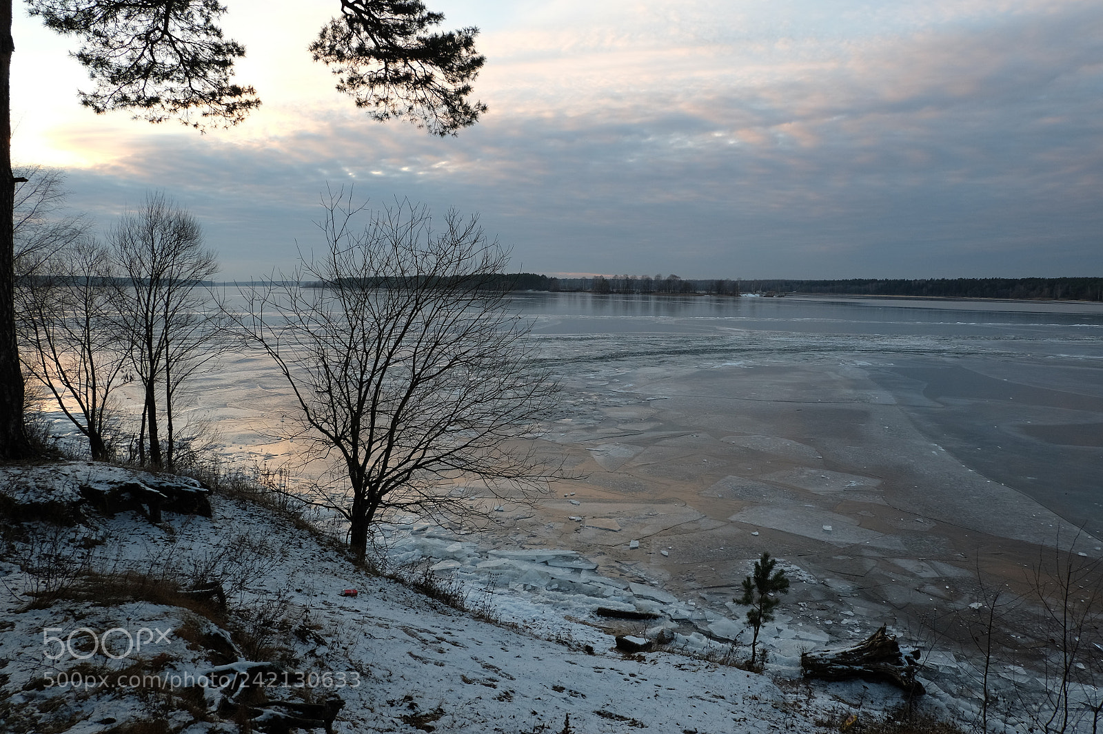 Fujifilm X-M1 sample photo. Ice river photography