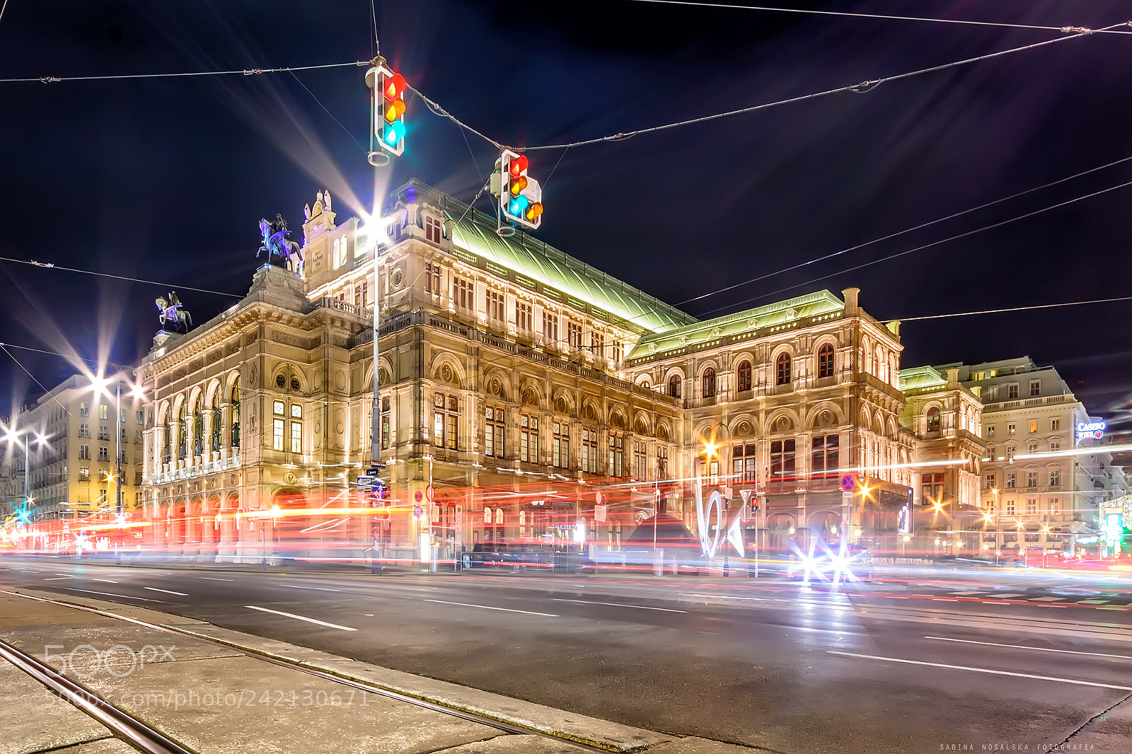 Nikon D7100 sample photo. Vienna state opera house photography
