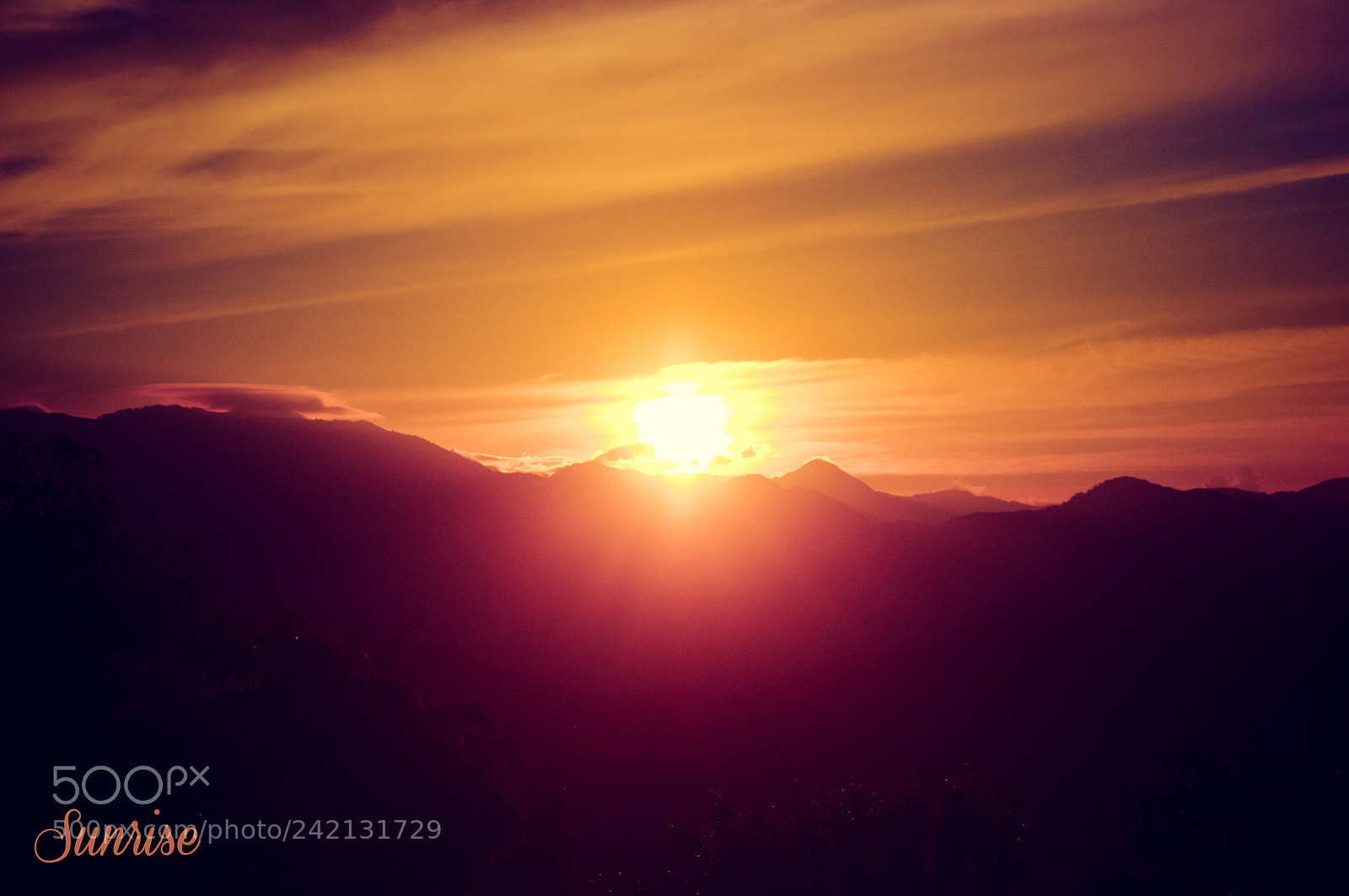 Pentax K-r sample photo. Sunrise photography