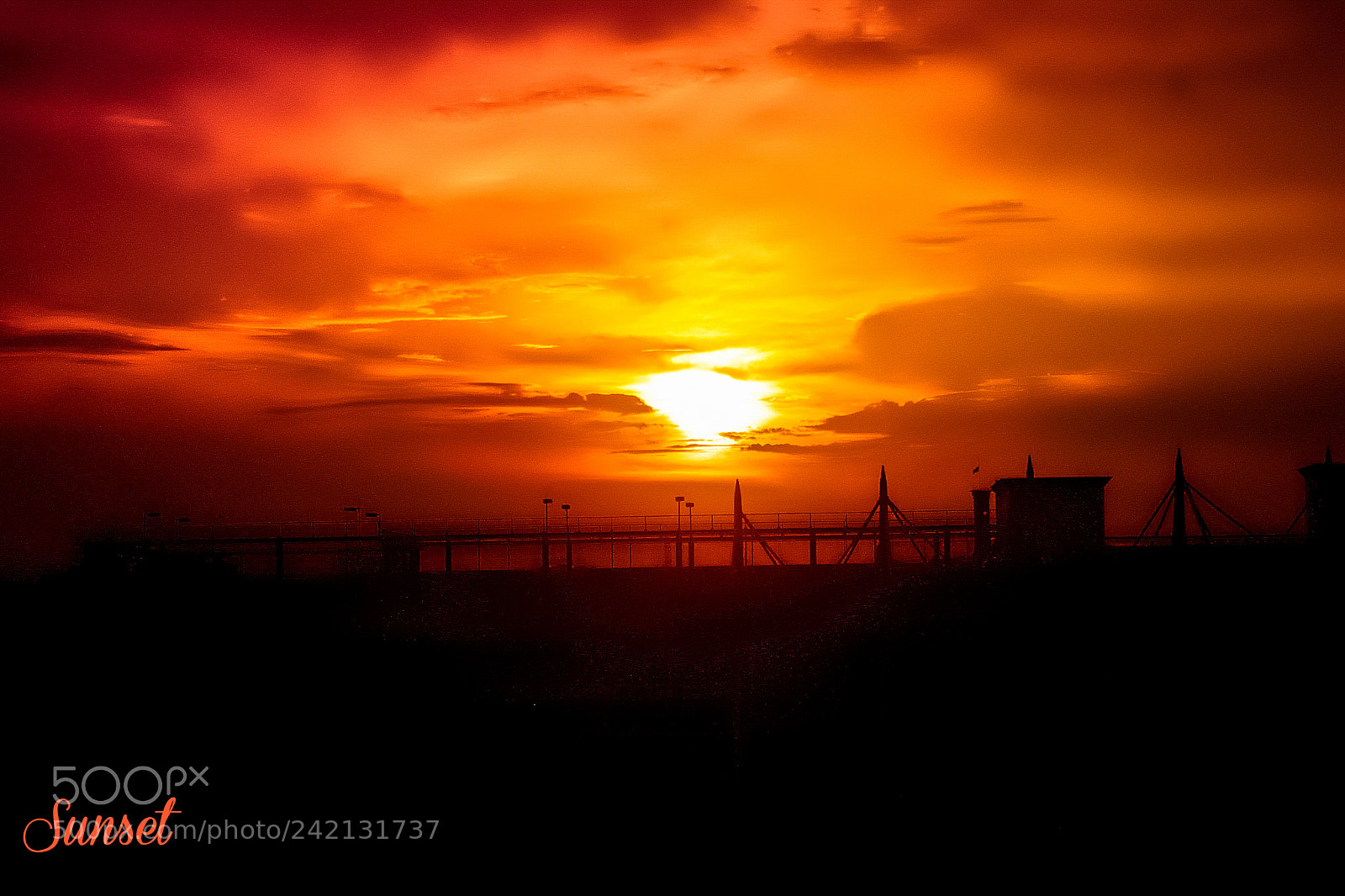 Pentax K-r sample photo. Sunset photography