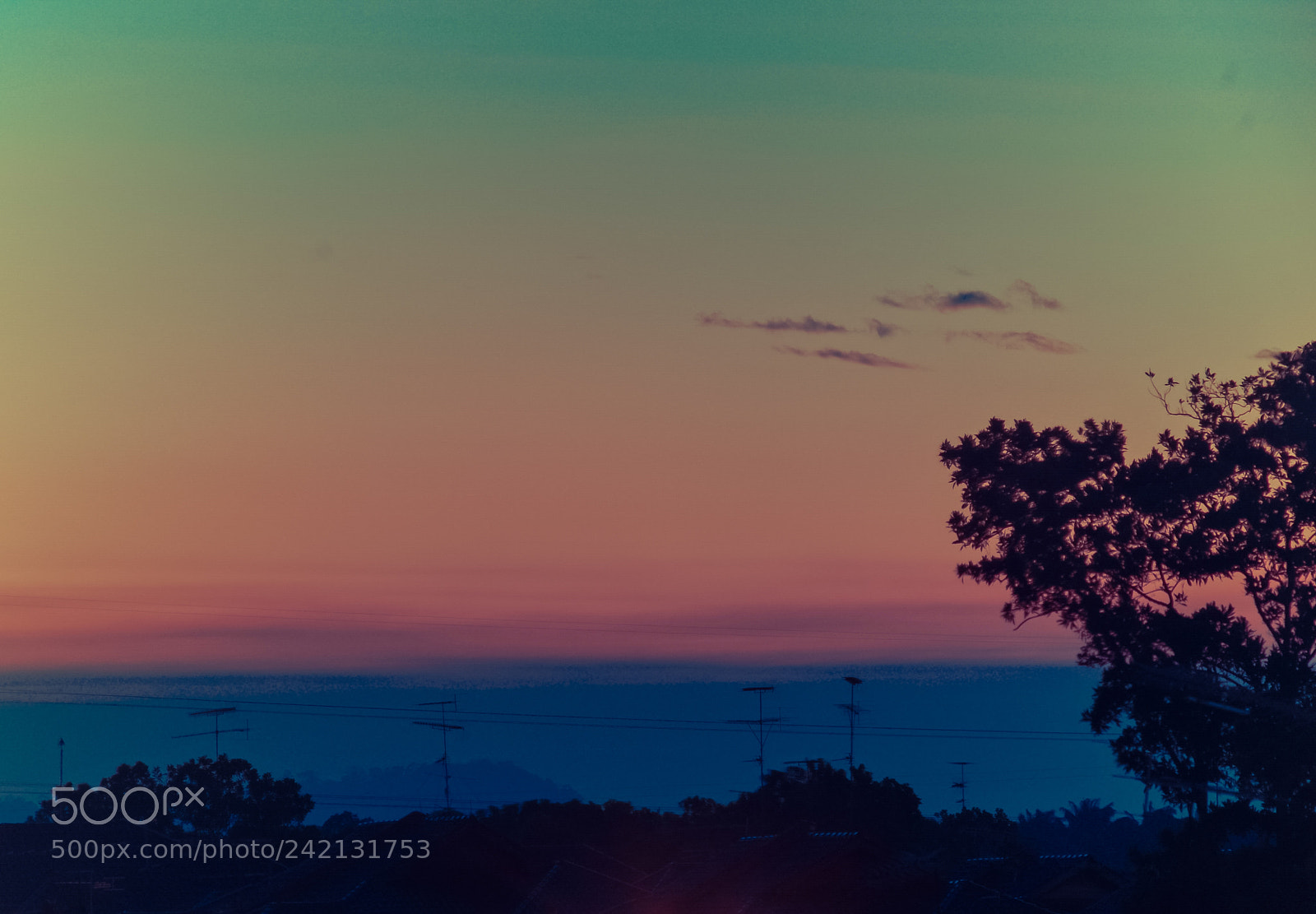 Pentax K-r sample photo. Sunset photography