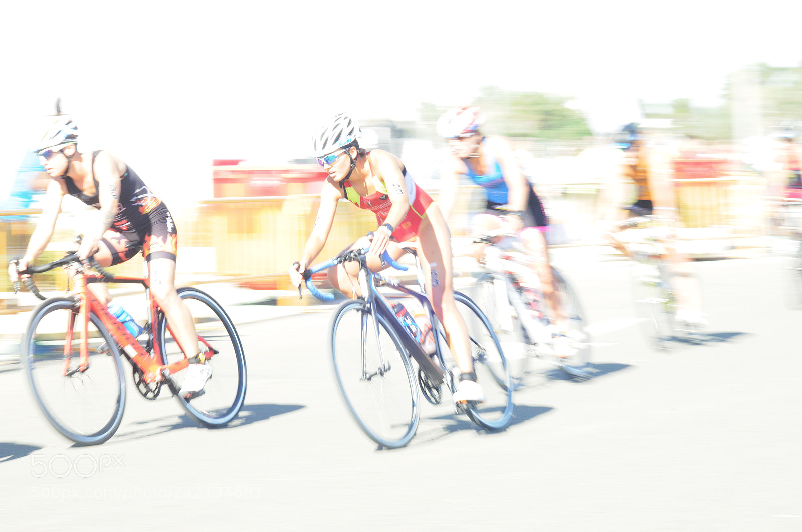 Nikon D300 sample photo. Triatlón photography