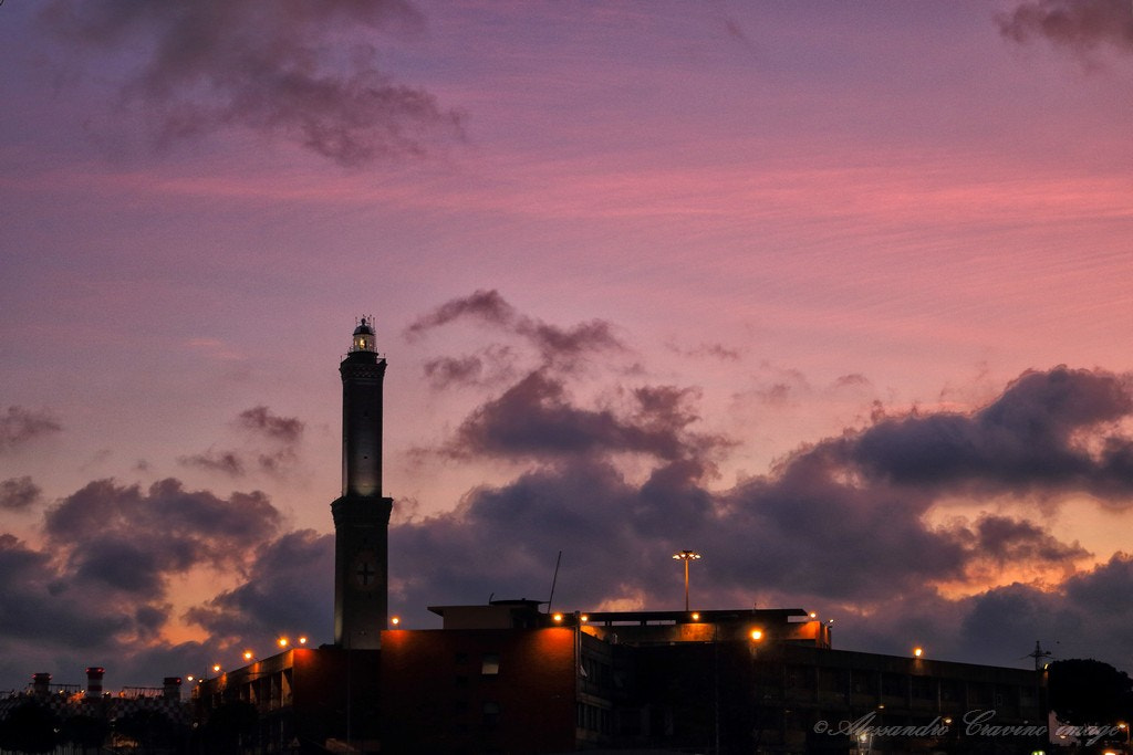 Canon EF-S 18-55mm F3.5-5.6 IS sample photo. Lanterna di genova photography