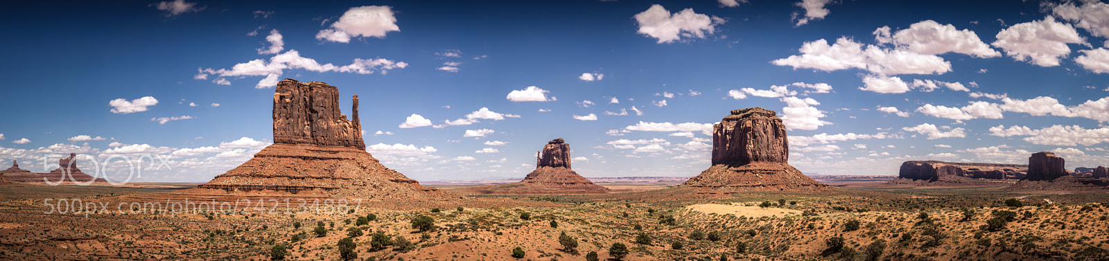 Nikon D7100 sample photo. Monument valley panorama photography