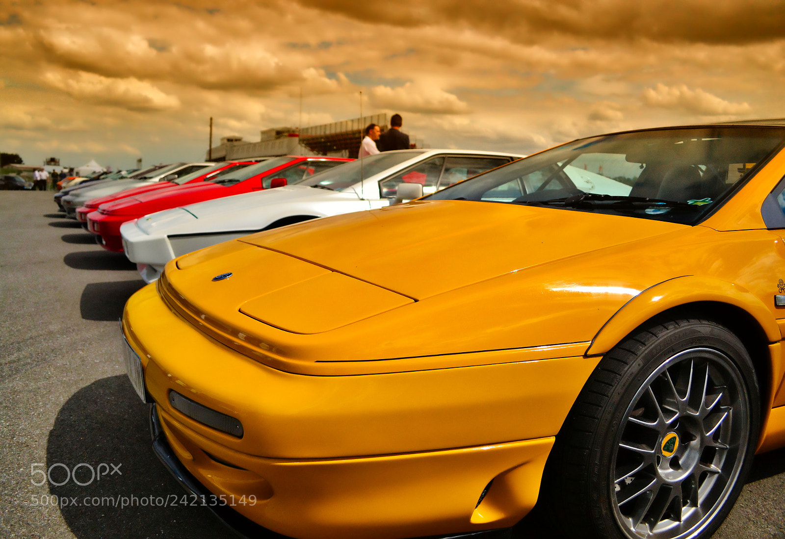 Nikon D3100 sample photo. Lotus esprit line up photography