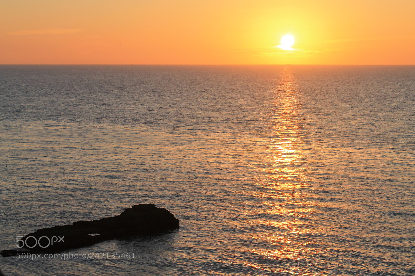 Canon EOS 1100D (EOS Rebel T3 / EOS Kiss X50) sample photo. Sunset in normandy i photography