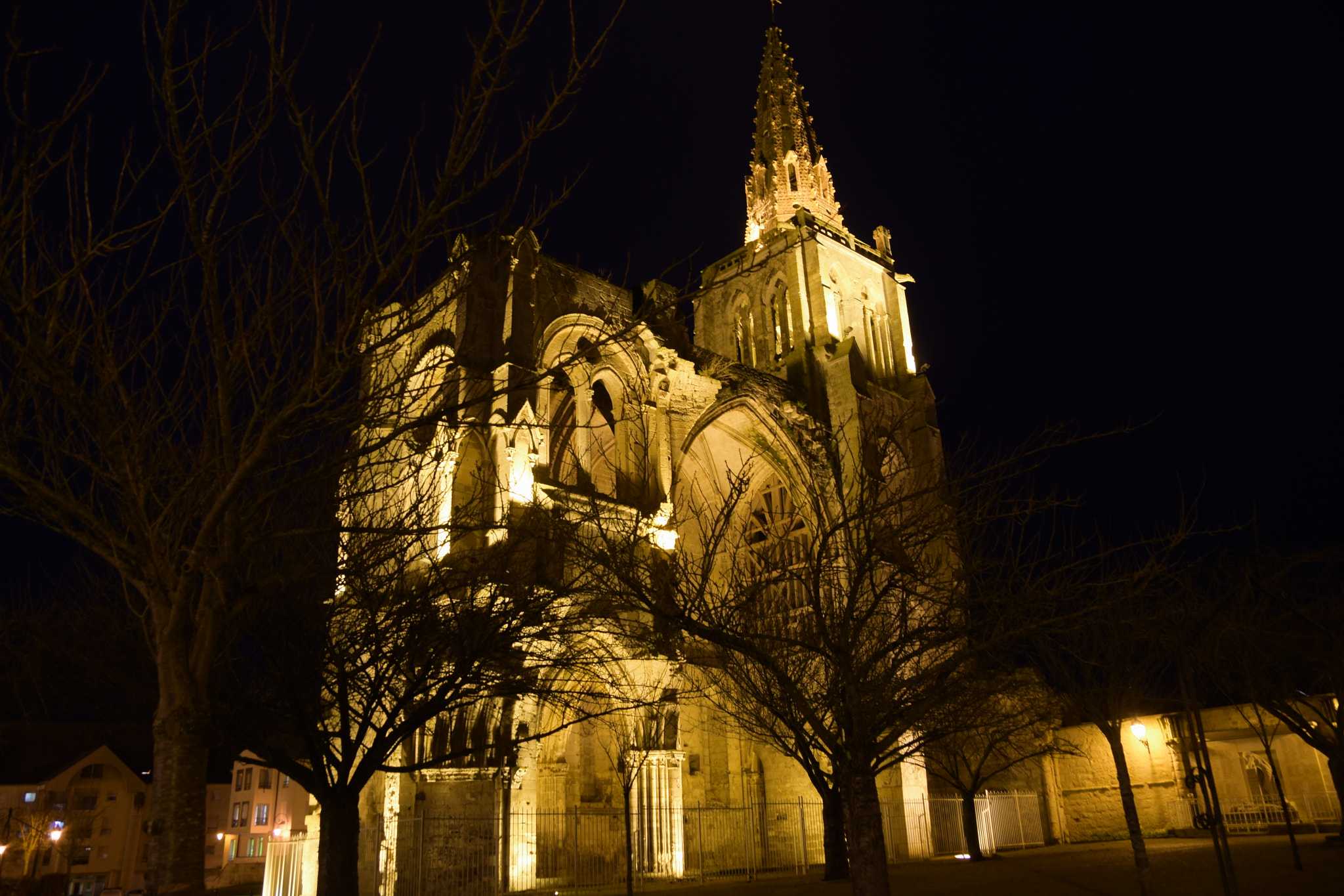 Sigma 17-50mm F2.8 EX DC OS HSM sample photo. Saint thomas by night photography