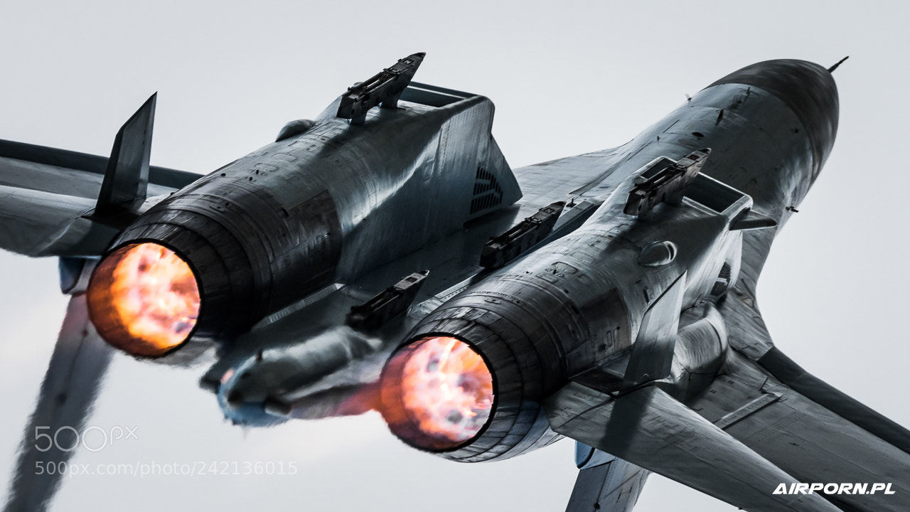 Nikon D500 sample photo. Ukrainian air force sukhoi photography