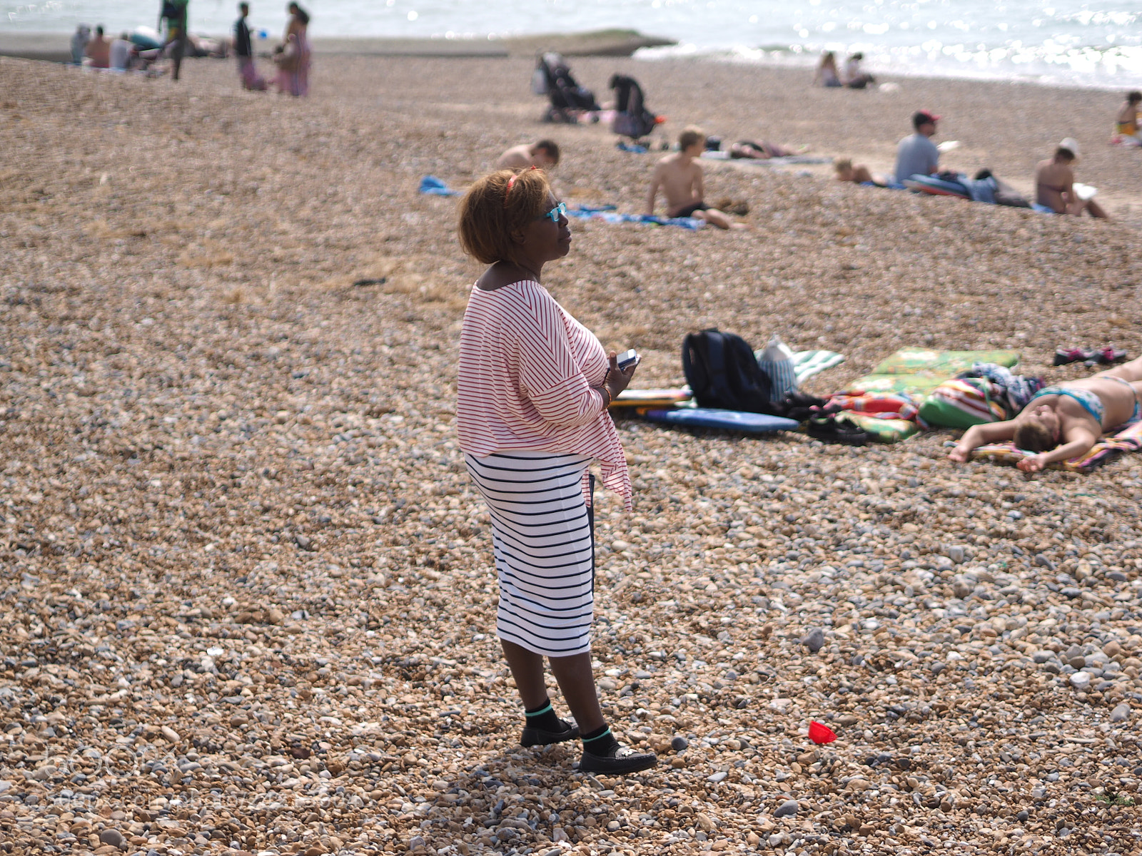 Olympus OM-D E-M1 sample photo. Brighton beach photography