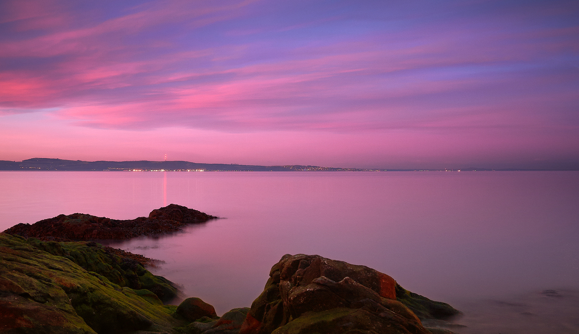 Panasonic Lumix DMC-G2 sample photo. Edinburgh beach sunset photography