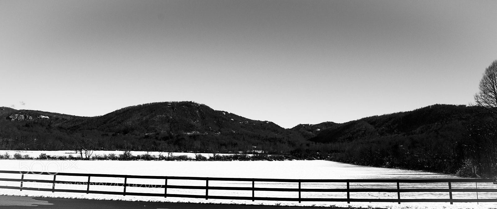 Nikon D5000 sample photo. Fields of ice photography