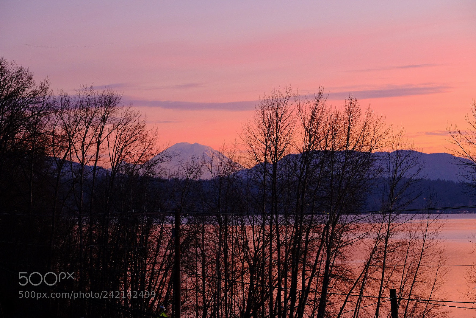 Fujifilm X-T2 sample photo. Sunset at mt rainier photography