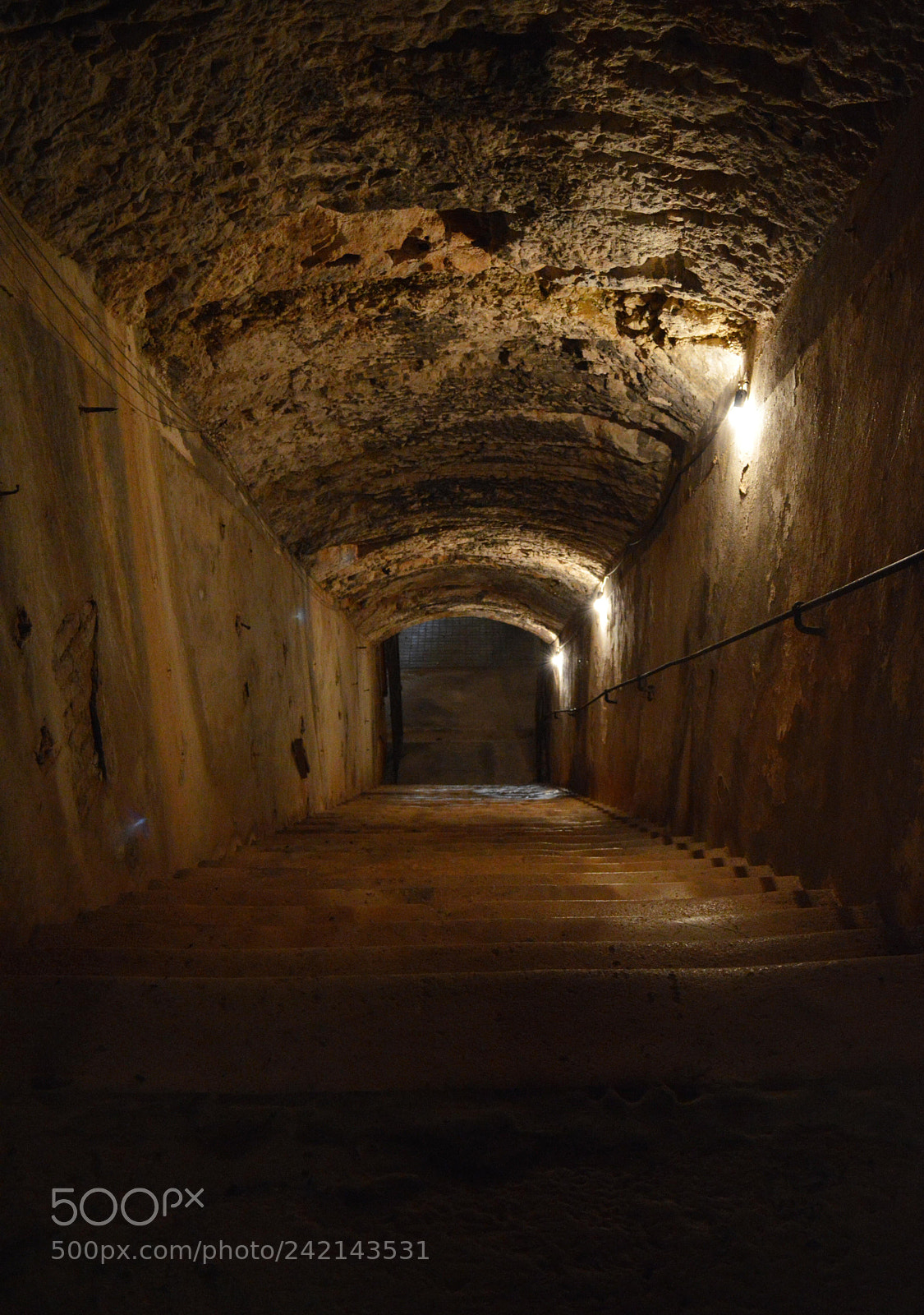 Nikon D3200 sample photo. Staircase at fort minor photography