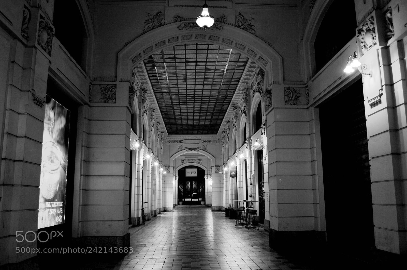 Nikon D3200 sample photo. Black and white architecture photography