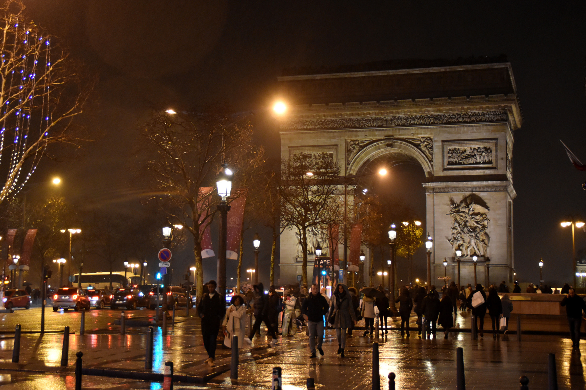 Nikon D5500 sample photo. Arc de tryumph photography