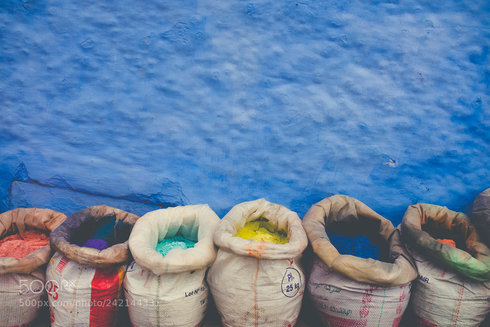 Fujifilm X100F sample photo. The colors of chefchaouen photography