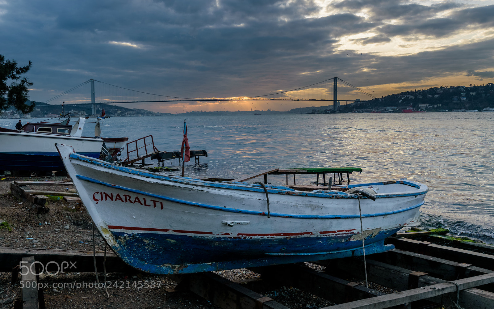 Nikon D5500 sample photo. Fishing boat photography