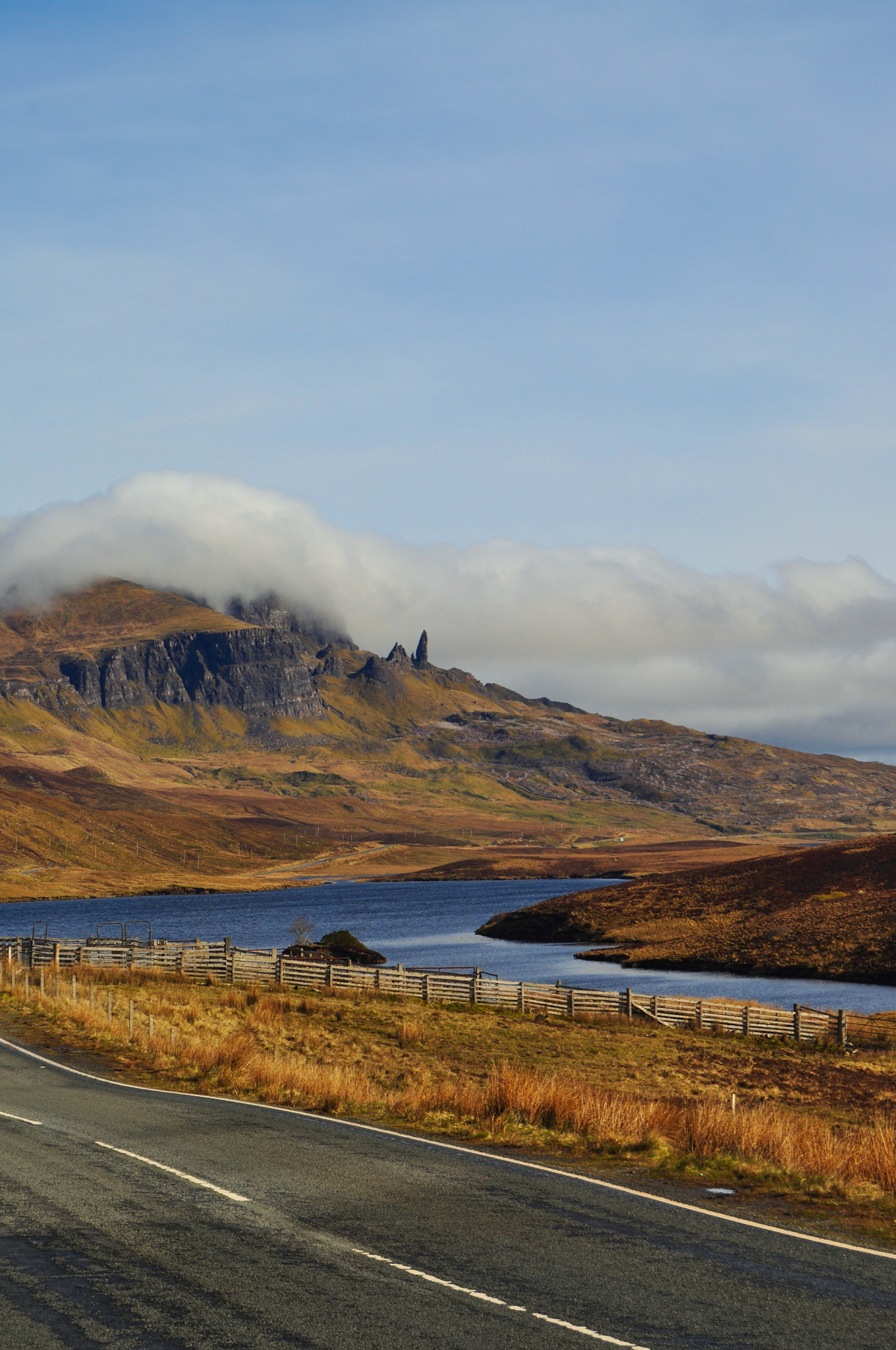 Nikon D5000 sample photo. Old man of storr photography