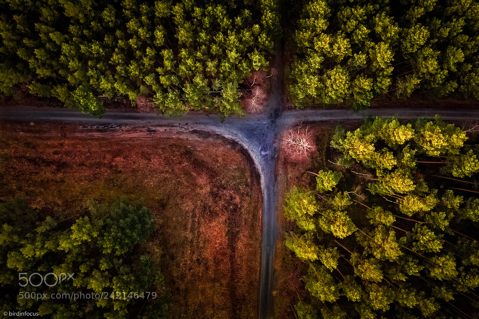 DJI FC220 sample photo. Colored-pattern. photography