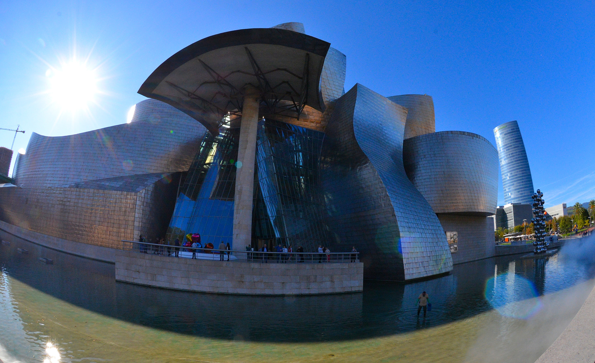 Nikon AF DX Fisheye-Nikkor 10.5mm F2.8G ED sample photo. Bilbao photography