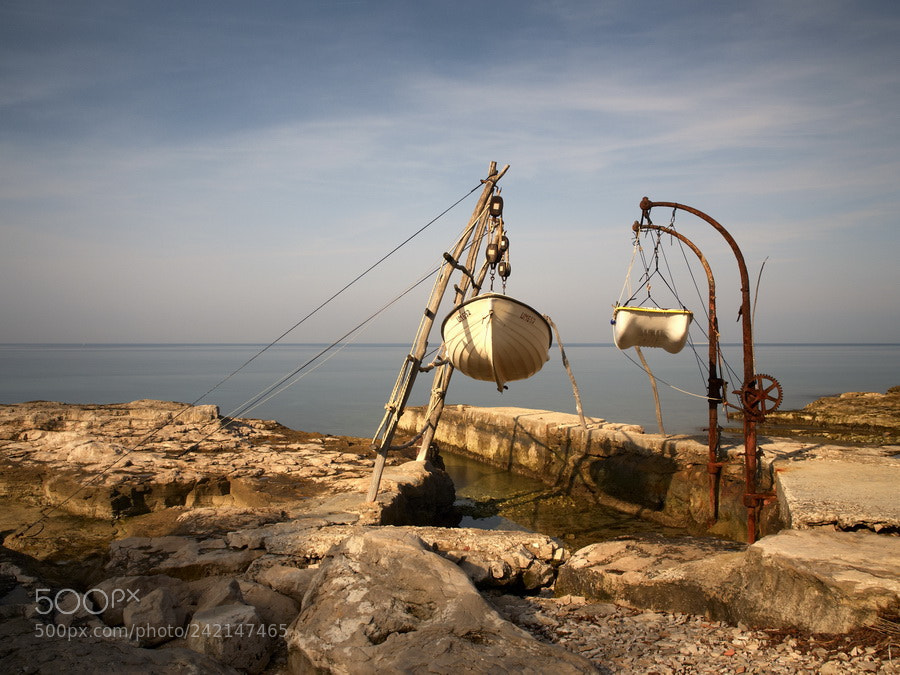 Olympus E-520 (EVOLT E-520) sample photo. Istrian dry dock photography