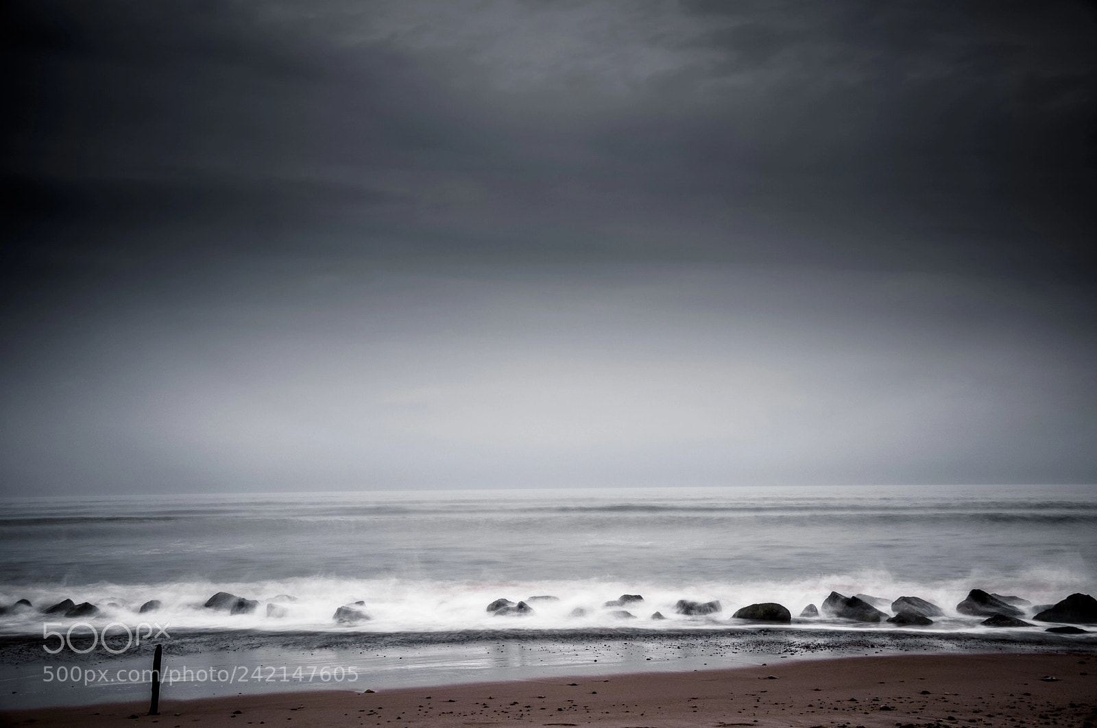 Nikon D90 sample photo. Stormy sea photography