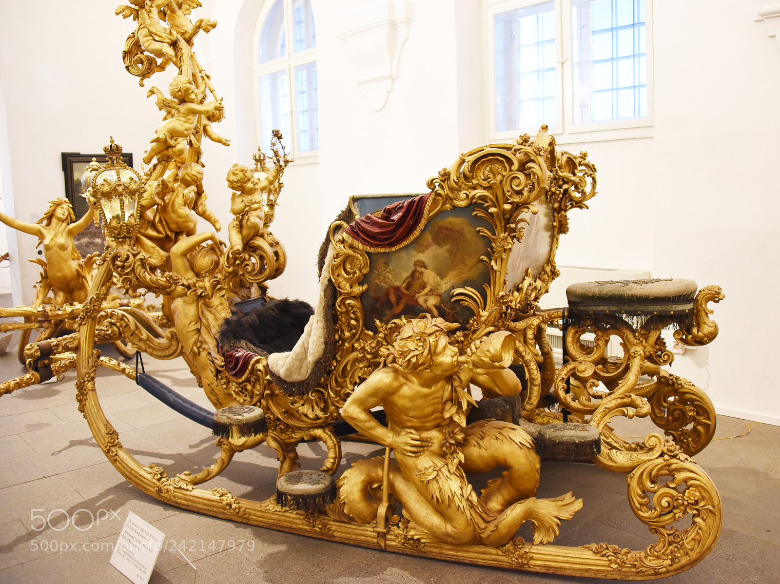 Nikon D810 sample photo. Gilded sleigh photography