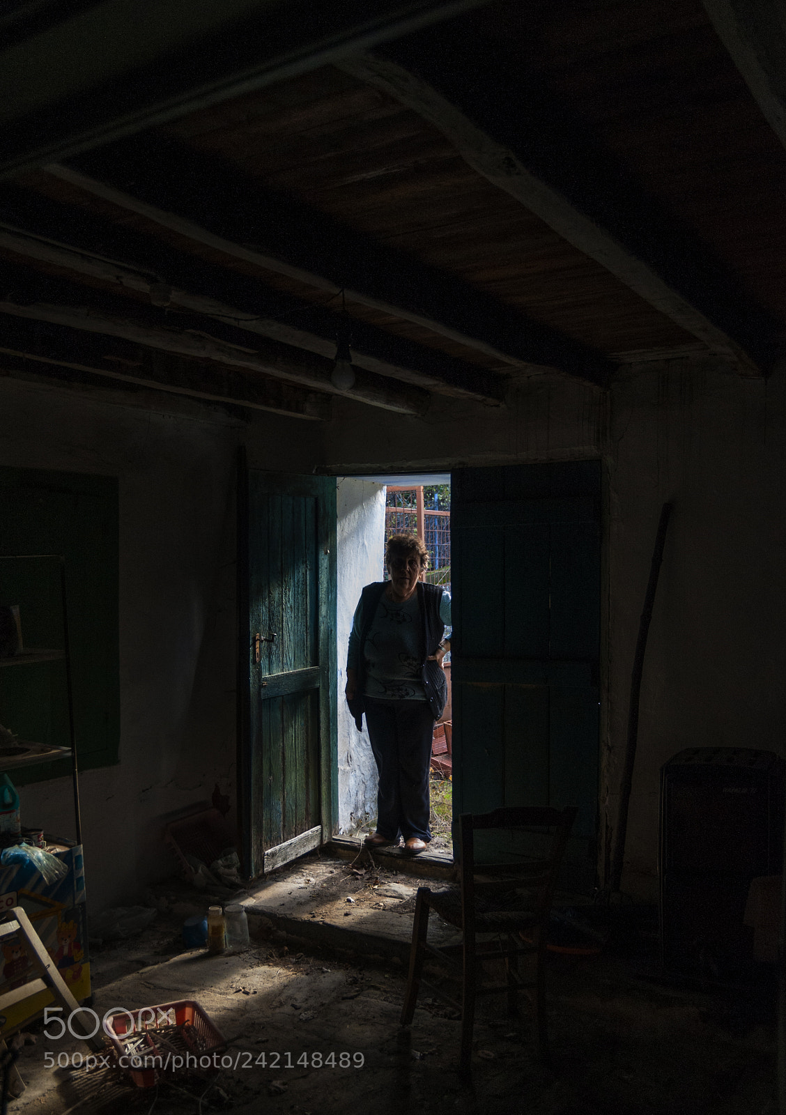 Nikon D300 sample photo. Abandoned beautiful house photography