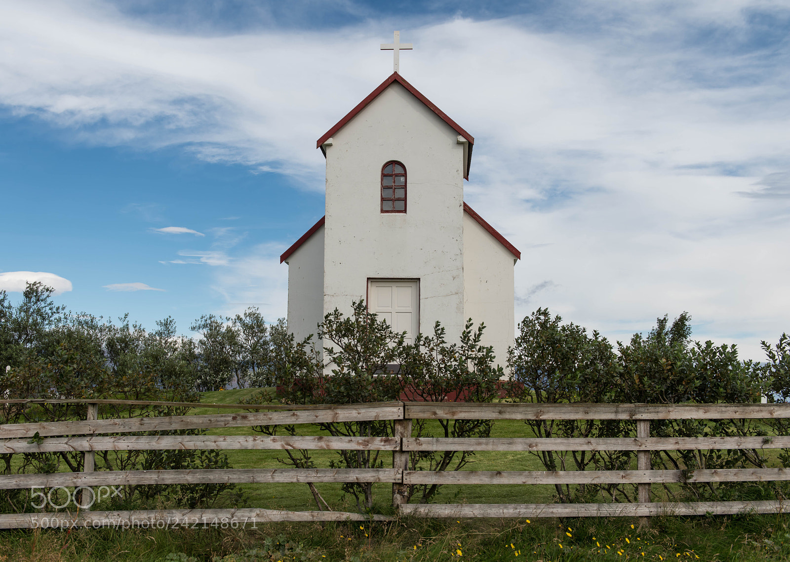 Nikon D810 sample photo. Iceland church photography
