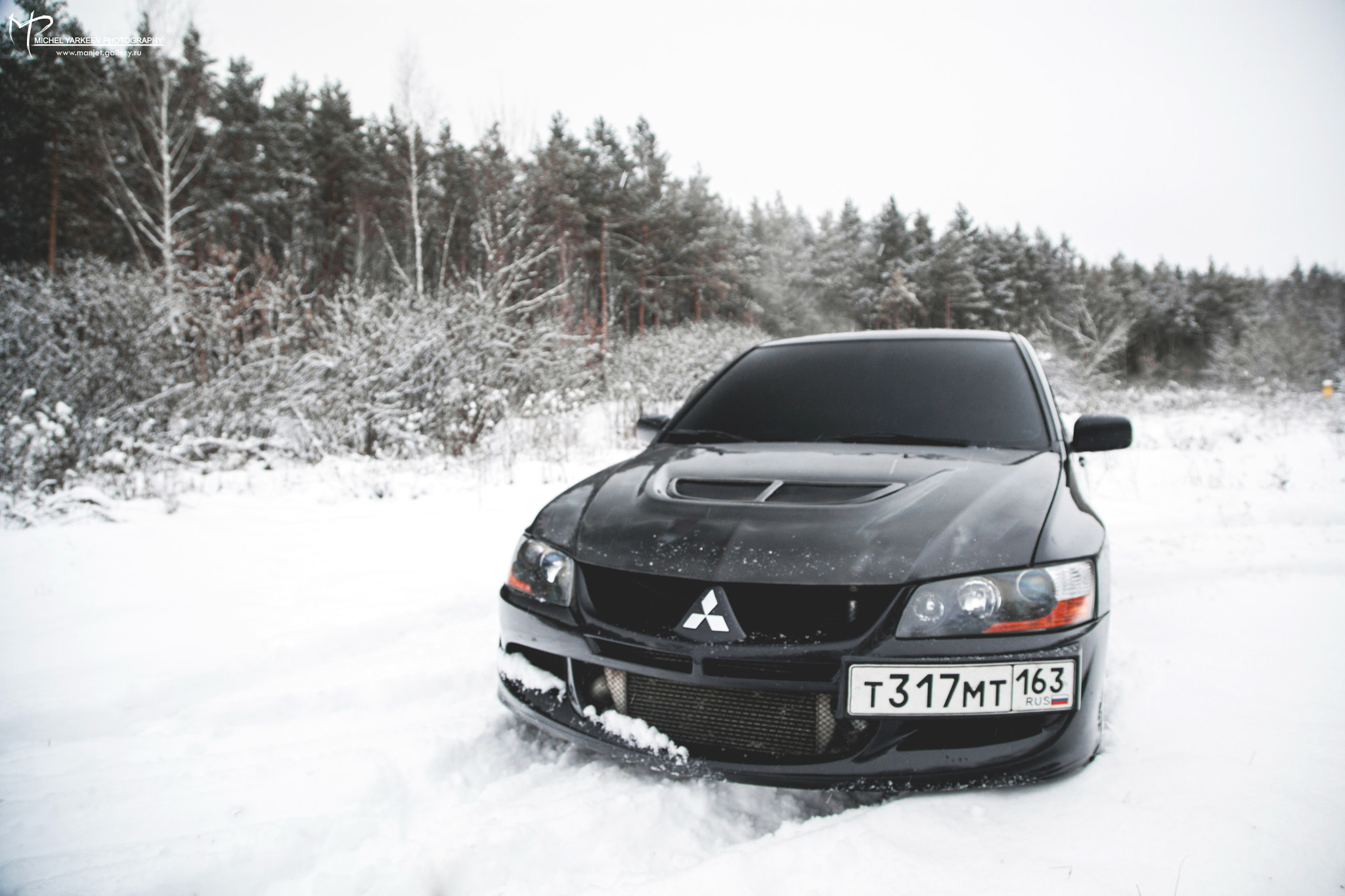 Winter mode Mitsubishi Evolution 8