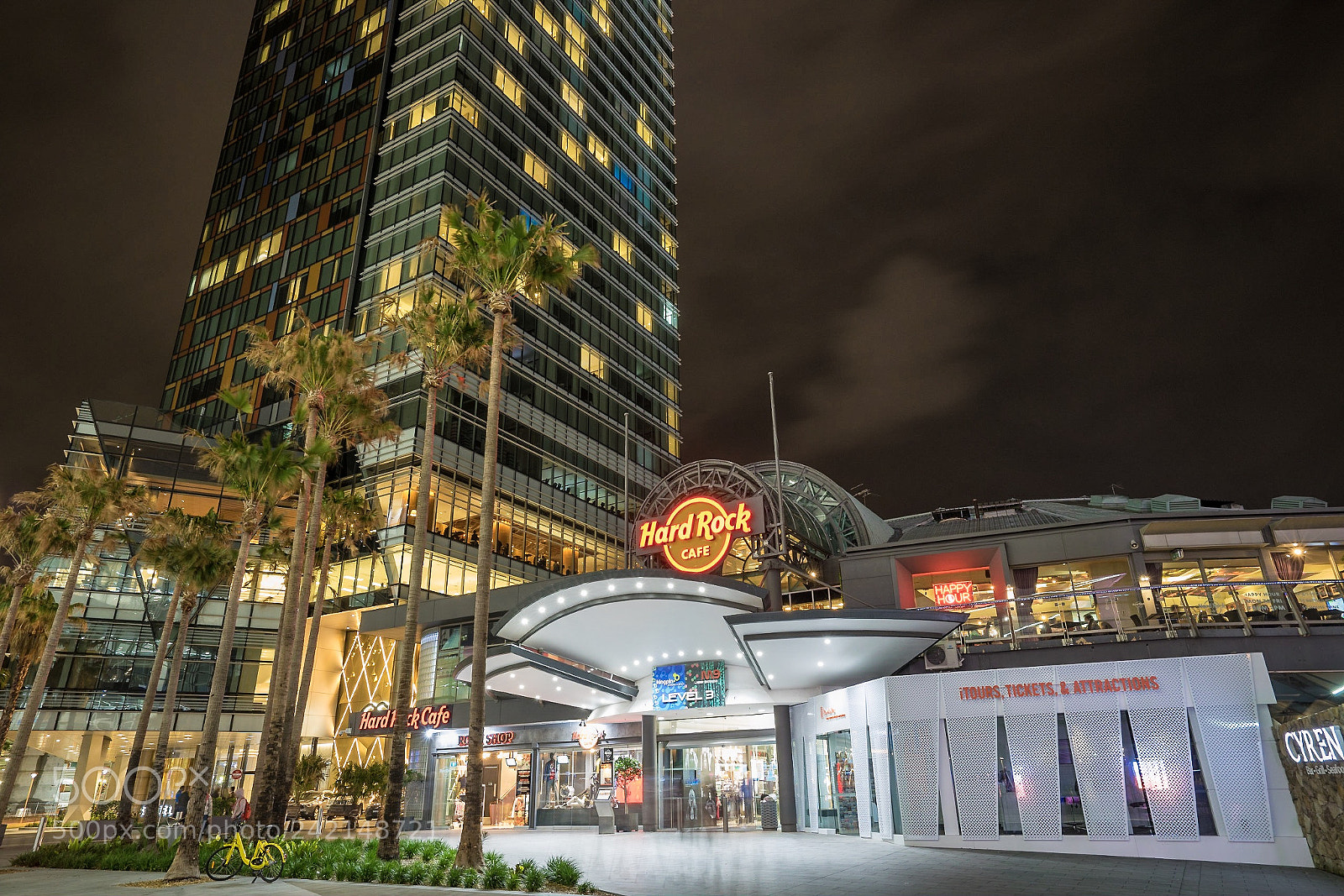Sony a7 II sample photo. Hard rock cafe sydney photography