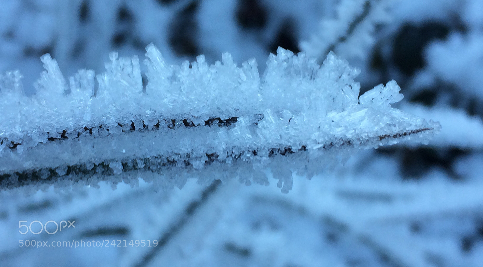 Apple iPhone 5s sample photo. Ice photography