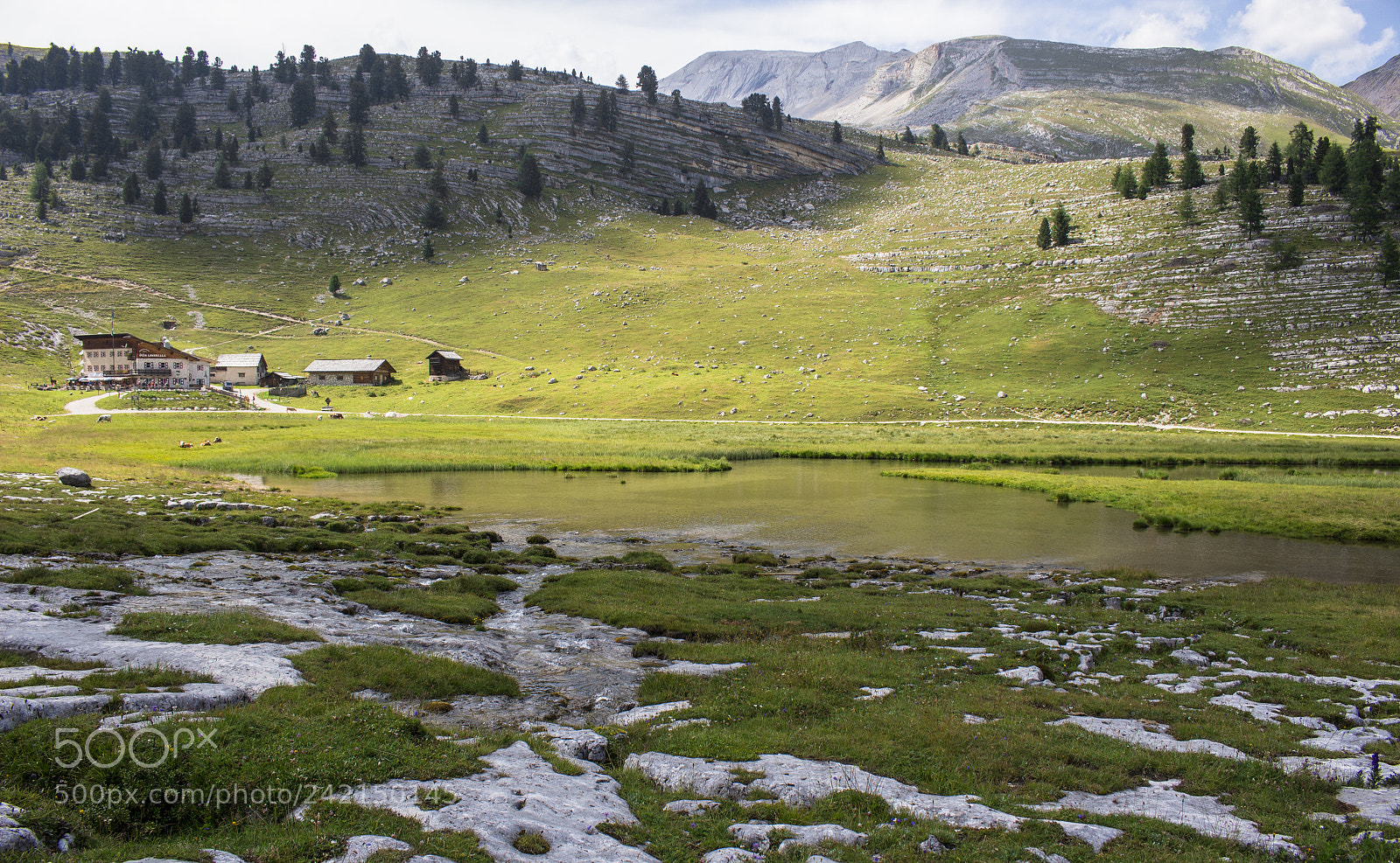 Canon EOS 100D (EOS Rebel SL1 / EOS Kiss X7) sample photo. “the mountain lake” photography