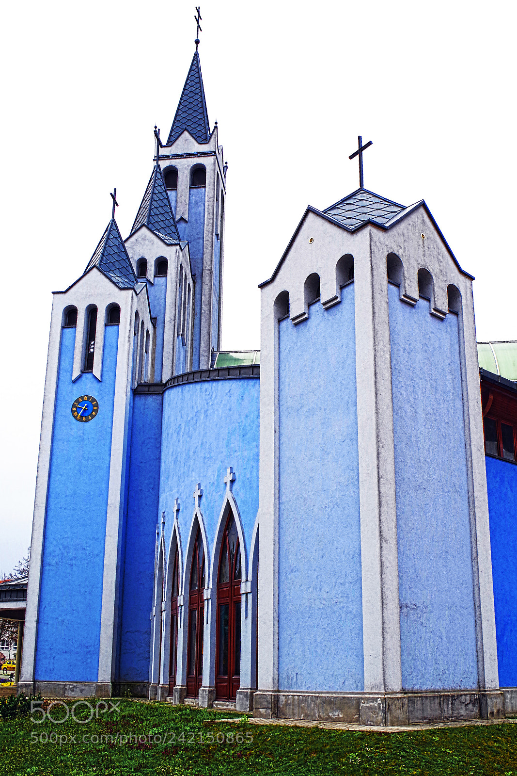 Pentax K-S2 sample photo. Blue church / chiesa blu photography