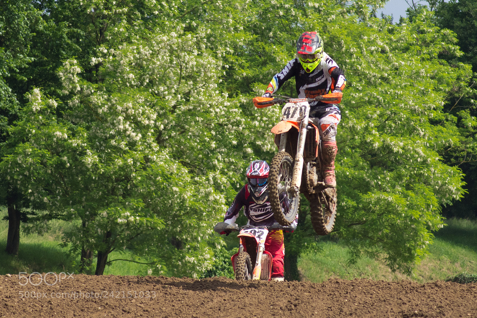 Pentax K-r sample photo. Motocross photography