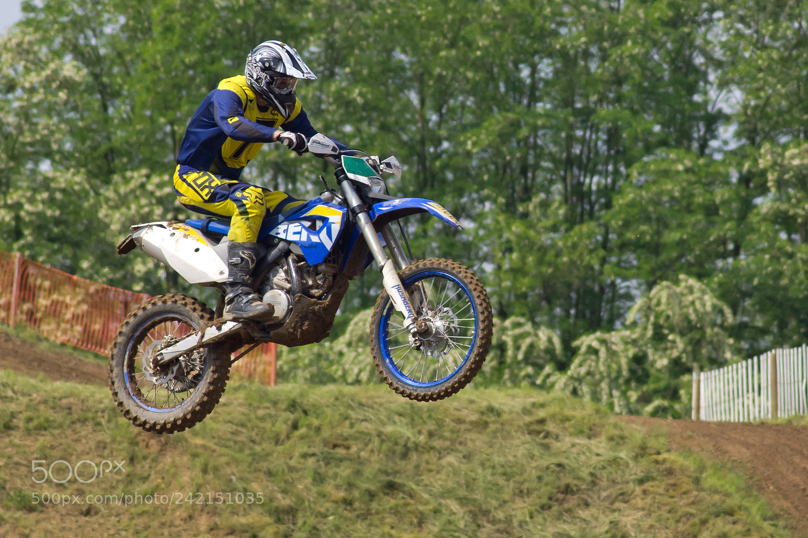 Pentax K-r sample photo. Motocross photography