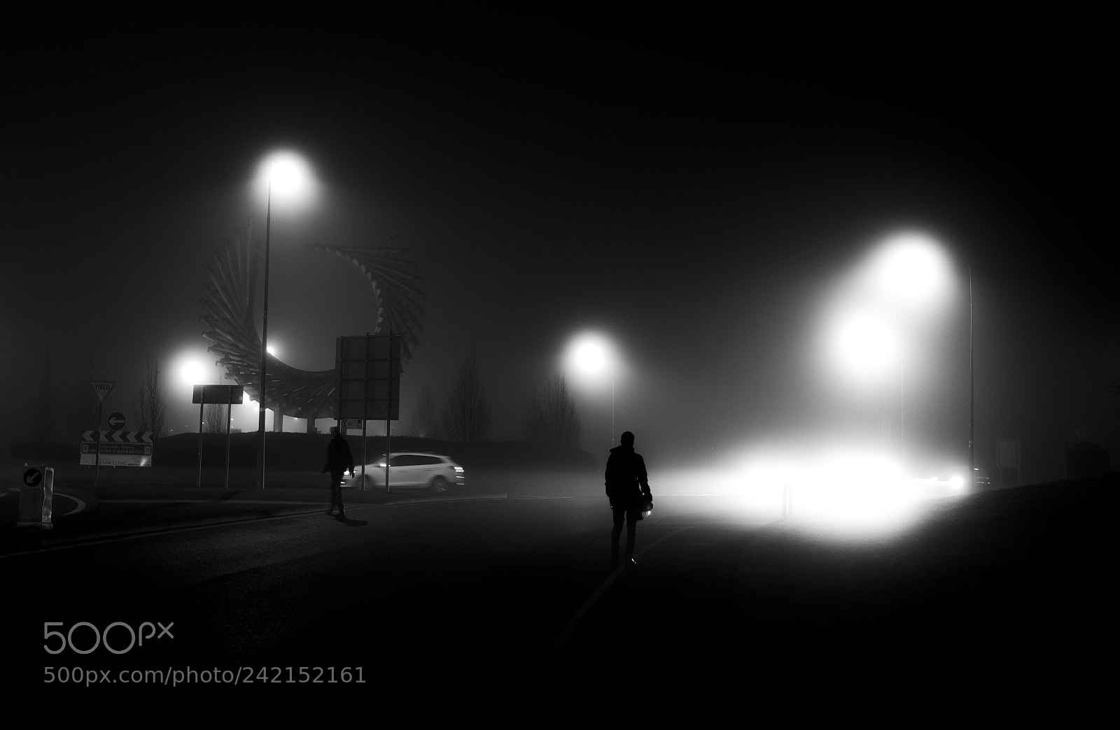 Fujifilm X-Pro2 sample photo. Foggy night photography