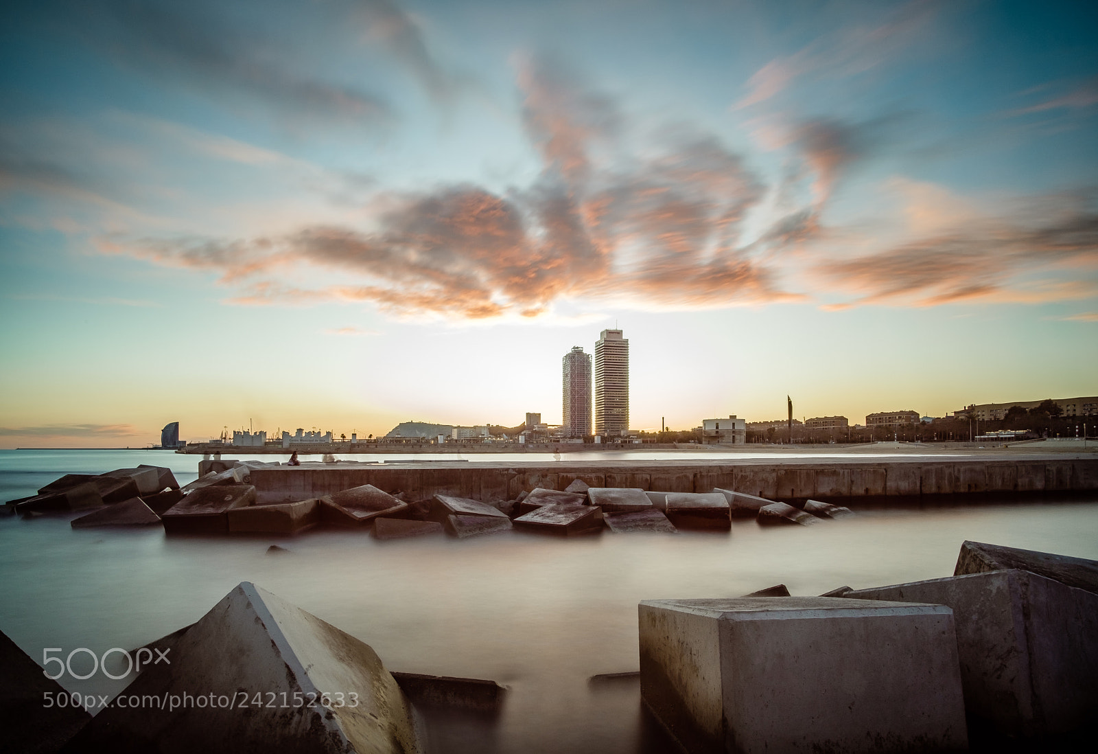 Fujifilm X-T2 sample photo. Barcelona - sunset photography