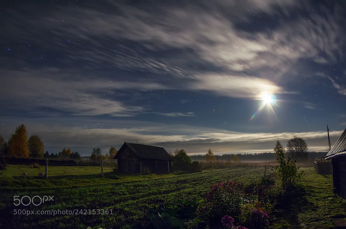 Pentax K-5 sample photo. про звезды, лунную ночь и  русскую глубинку photography