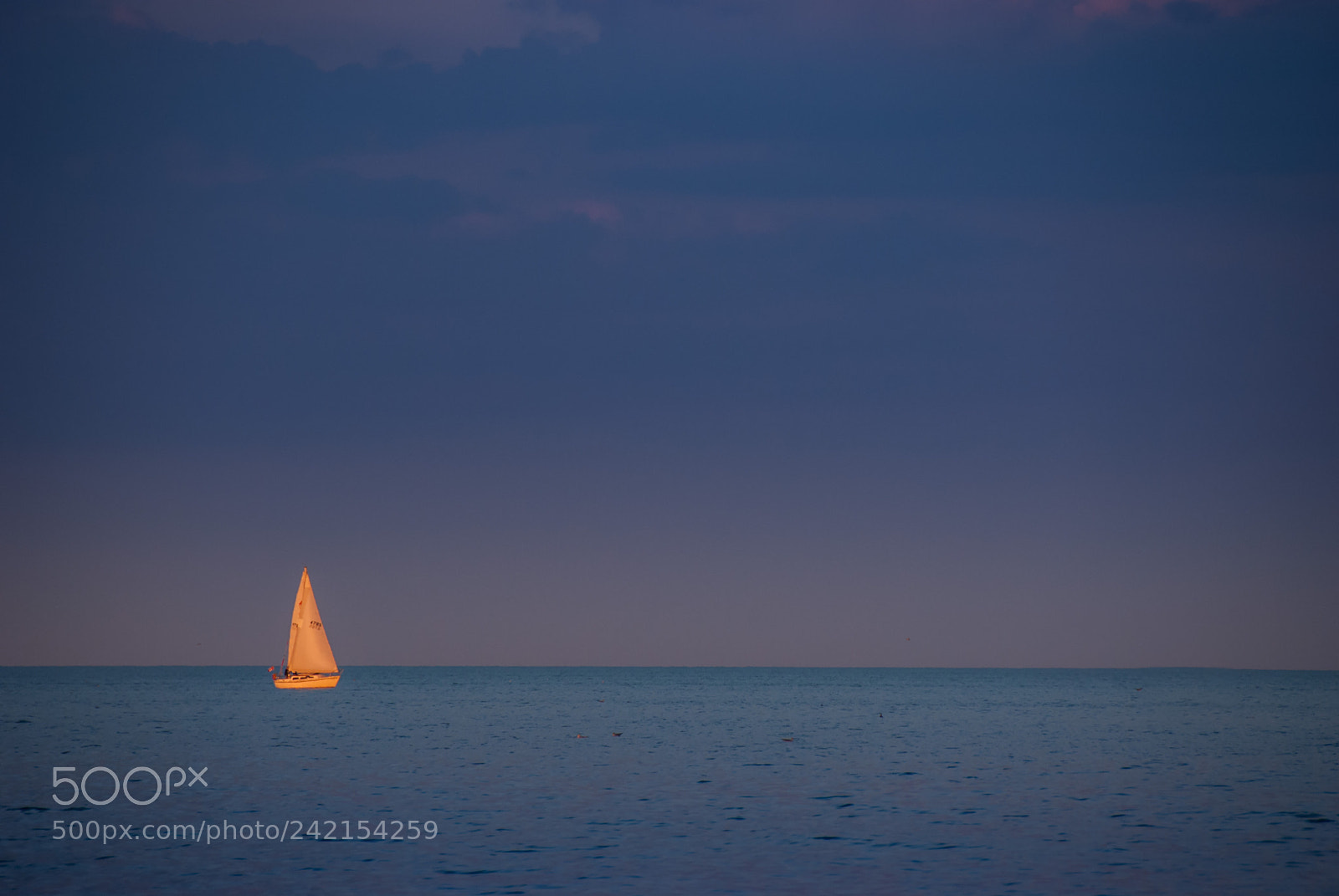 Nikon D80 sample photo. Sunset sailing photography