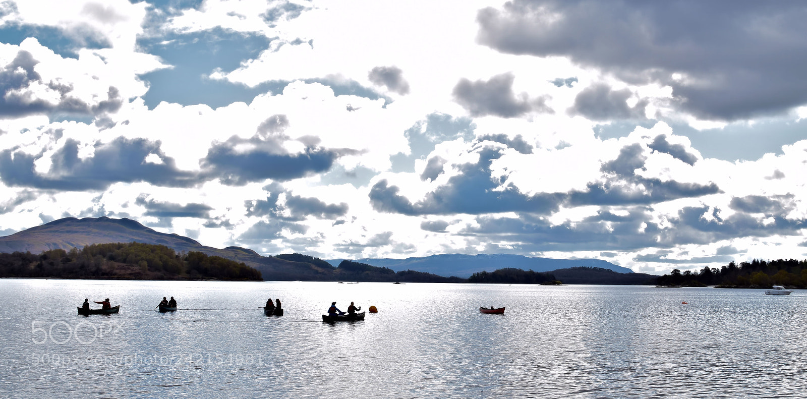 Nikon D5500 sample photo. Luss canoes photography