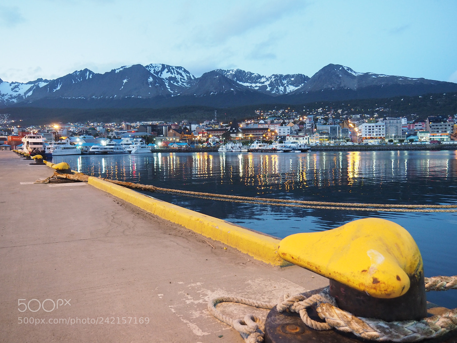 Olympus OM-D E-M5 II sample photo. View on ushuaia from photography