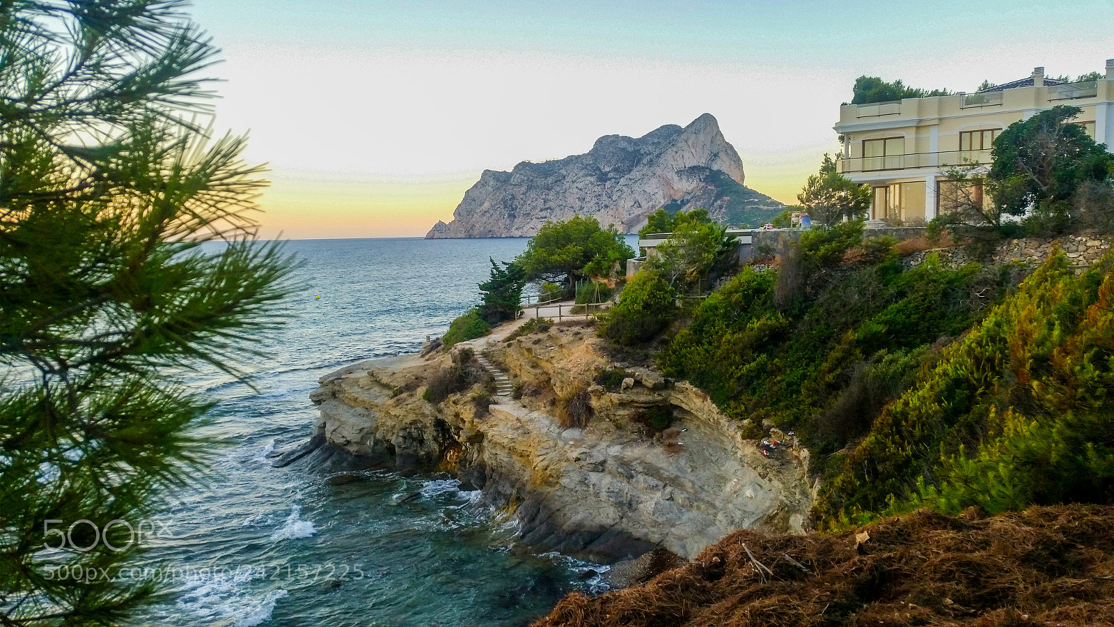 Samsung Galaxy S5 sample photo. Sunset in calpe photography