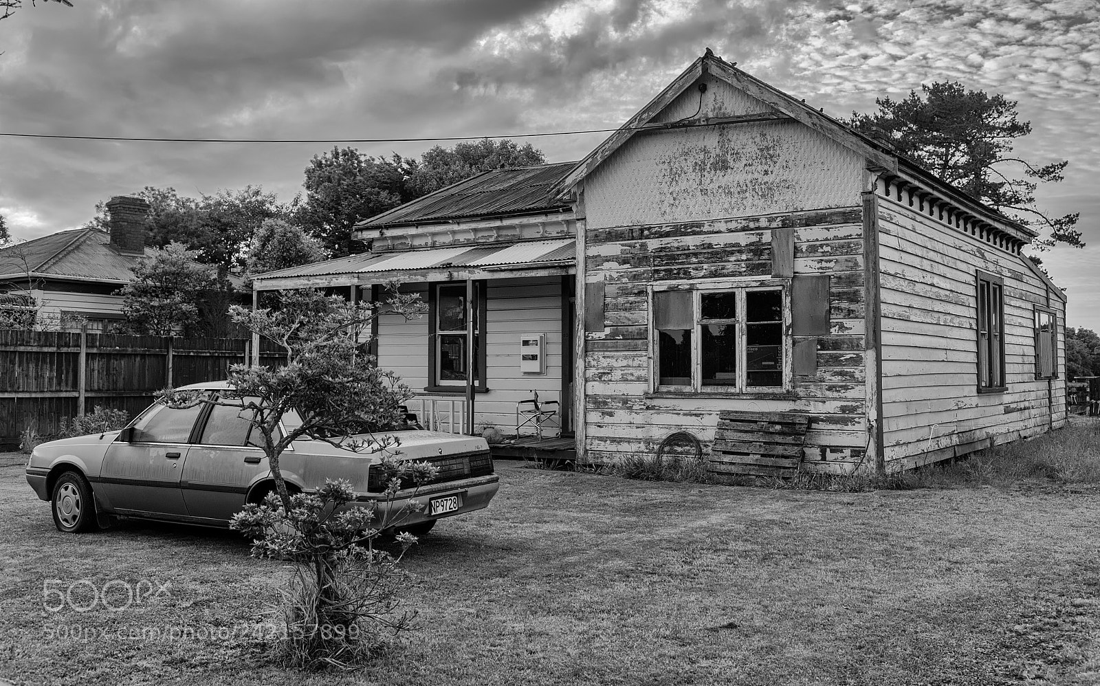 Nikon D700 sample photo. Abandoned house, eltham photography