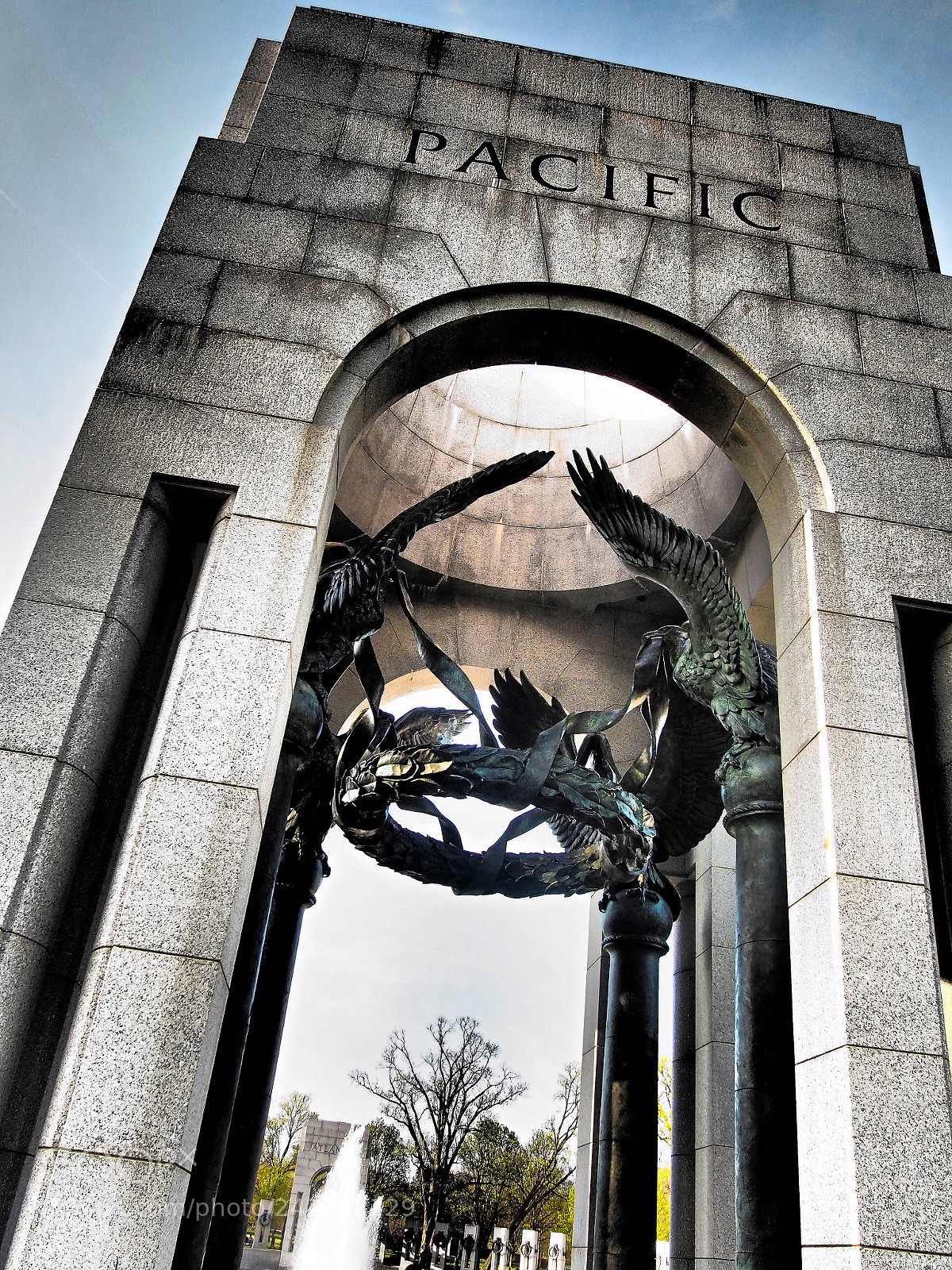 Olympus PEN E-PM2 sample photo. The pacific arch photography