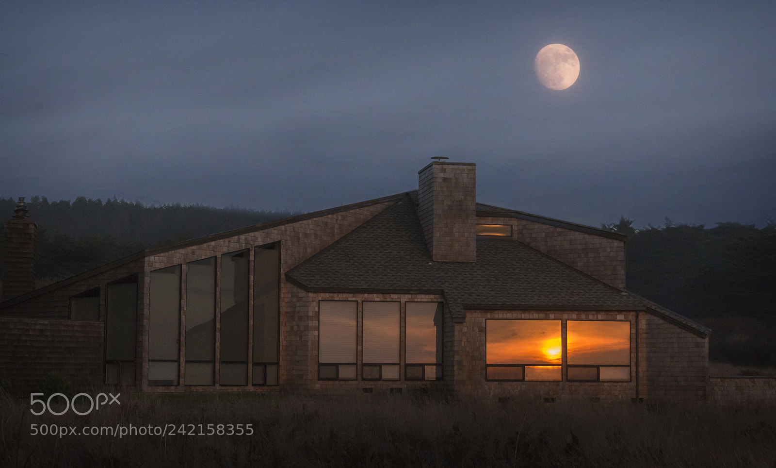 Canon EOS 70D sample photo. Sunset moonrise,sea ranch photography