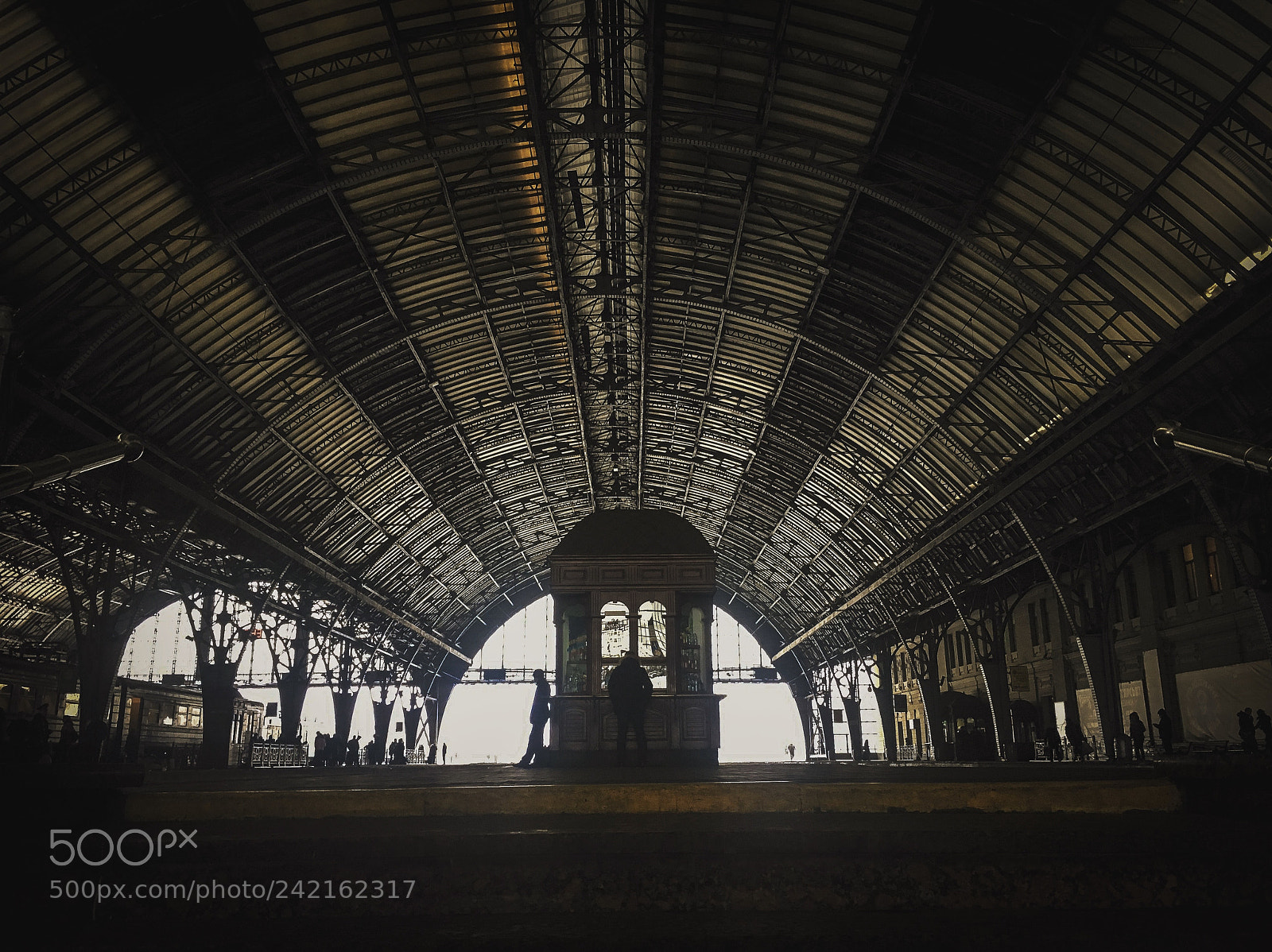 Apple iPhone 6s sample photo. Railway station in the photography