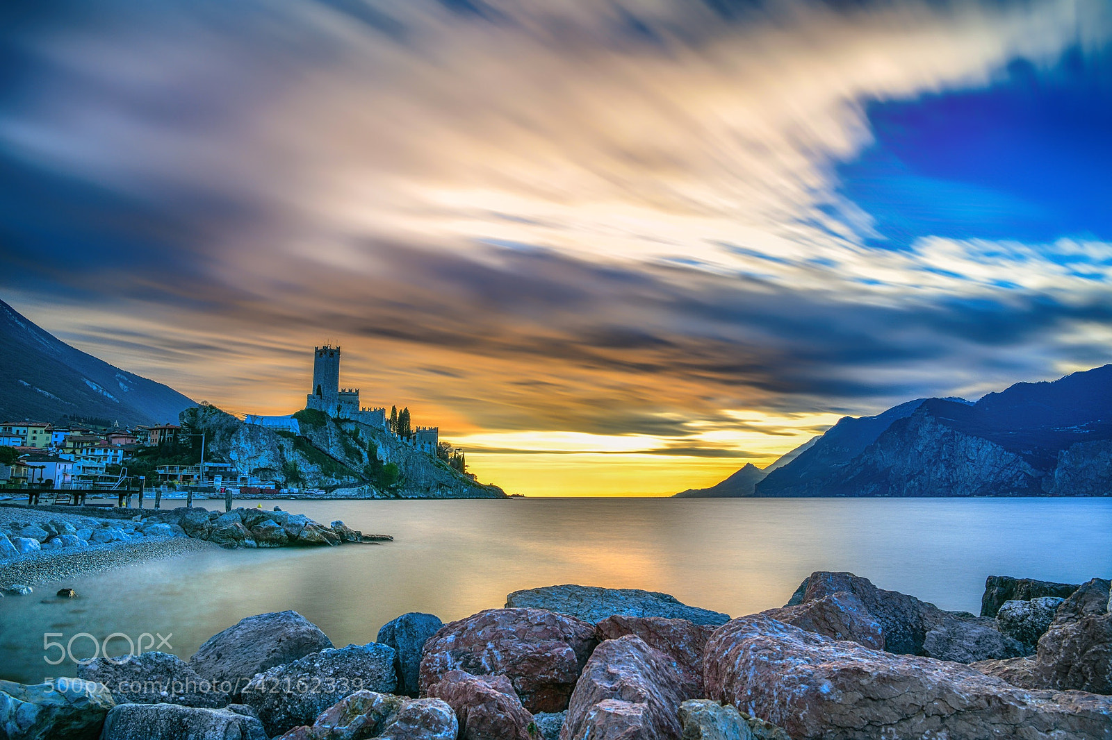 Nikon D850 sample photo. Malcesine photography