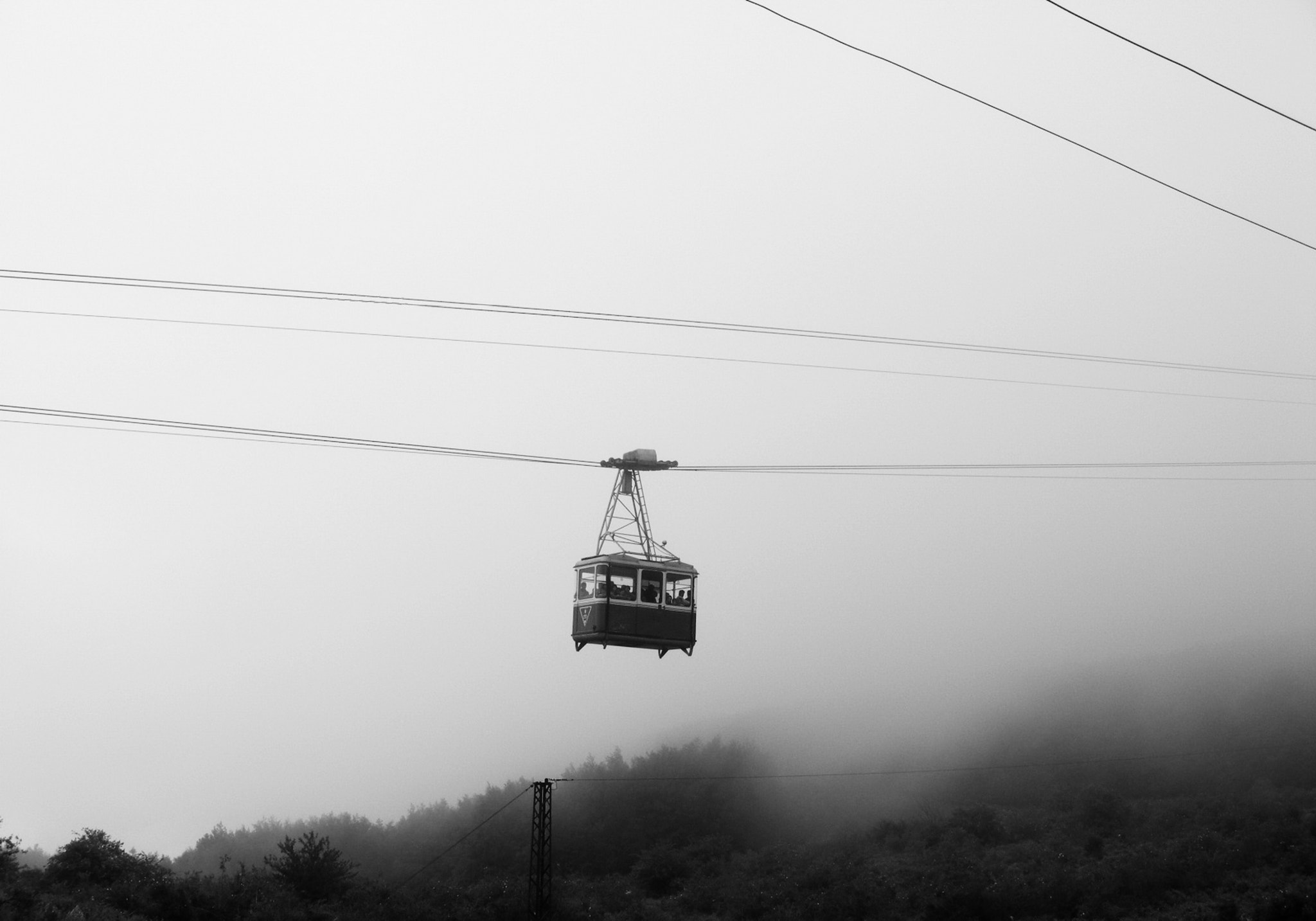 Fujifilm FinePix S5800 S800 sample photo. Cable car photography